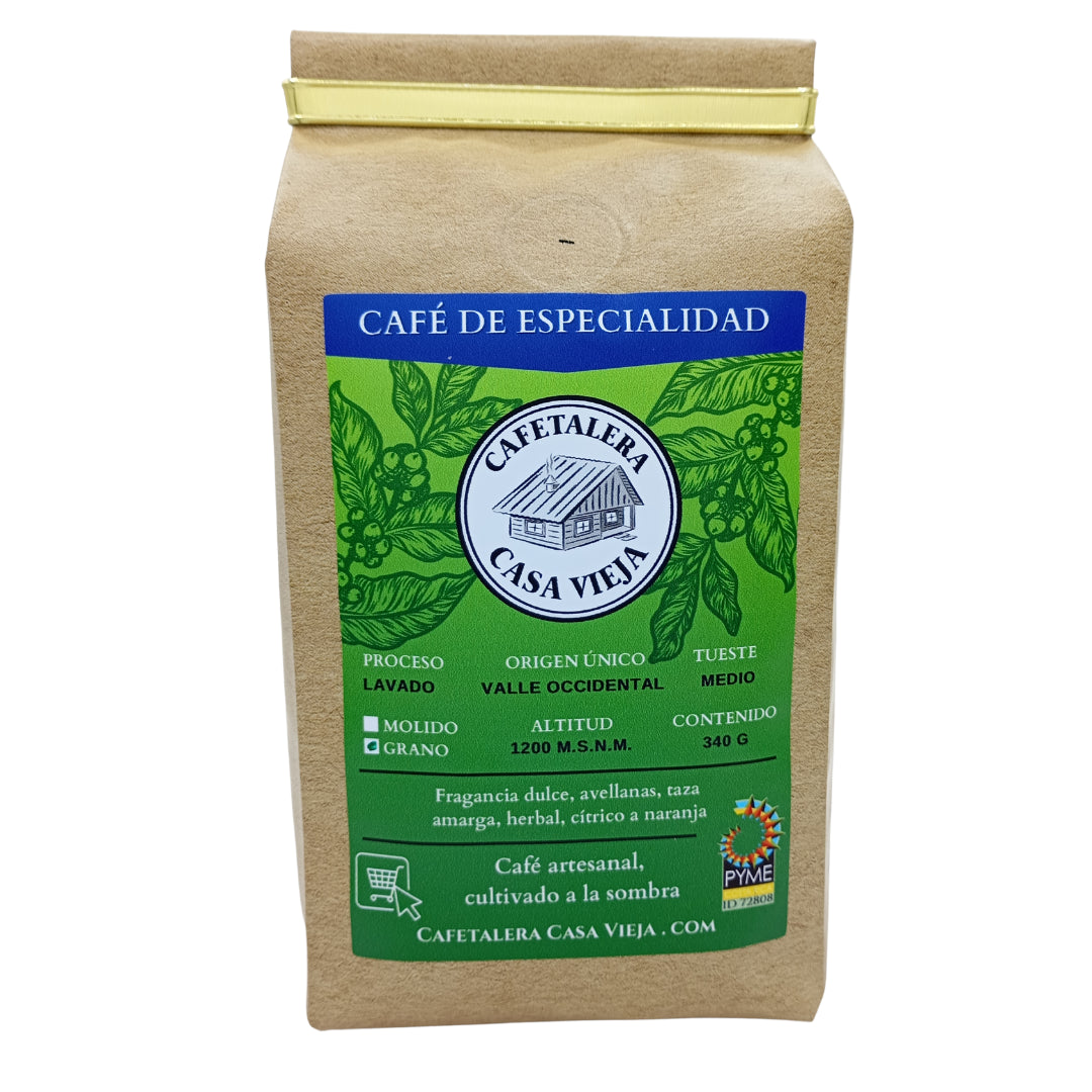 Café de Especialidad Lavado, Grano 340 g