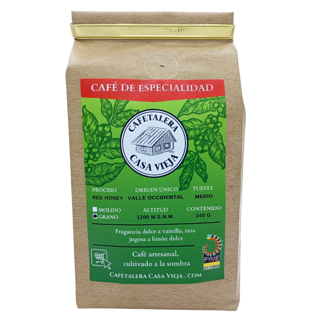 Café de Especialidad Red Honey, Grano 340 g